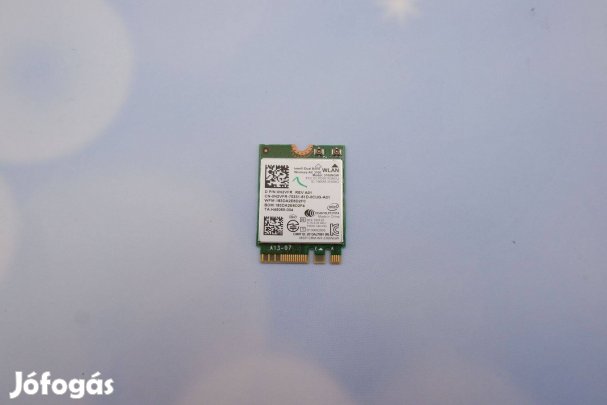 Dell Intel Dual Band Wireless-AC 3160 wifi kártya + Bluetooth 5.1