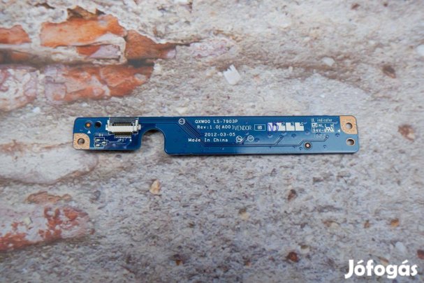 Dell Latitude E5430 laptop média gomb panel LS-7903P