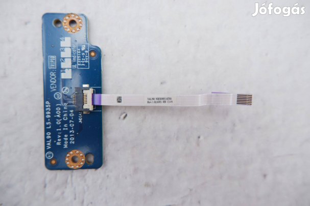 Dell Latitude E6440 laptop média gomb panel LS-9935P #2