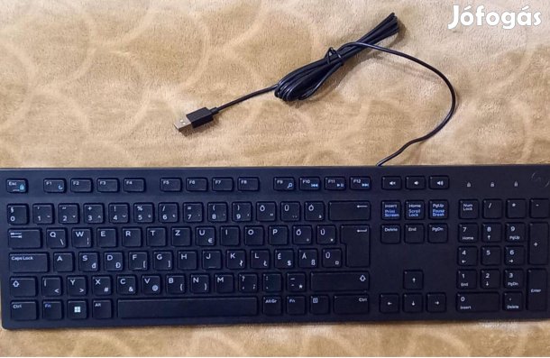 Dell Multimédiás Billentyűzet USB Csatlakozóval Dobozban Új! + Ajándék
