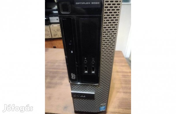 Dell Optiplex 3020 4 gen. i3-as asztali számítógép