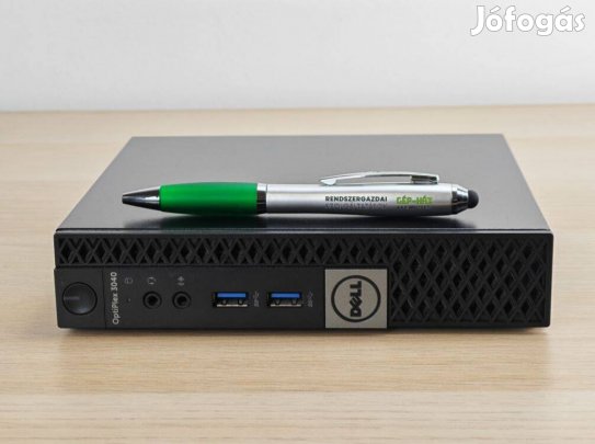 Dell Optiplex 3040 mini pc / i3-6100T / 8GB RAM / 256GB SSD