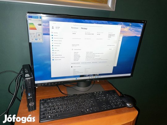 Dell Optiplex 3090 Micro i3 10.gen / 16GB RAM / 256GB Nvme SSD