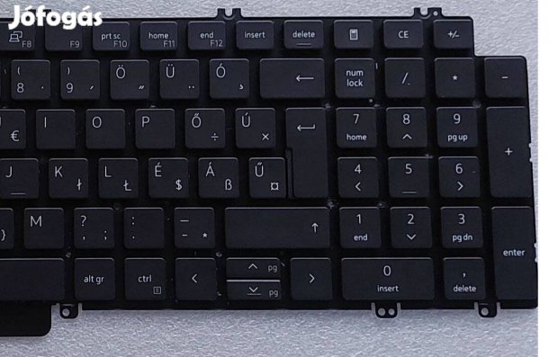 Dell Precision 3560 3561,Latitude 5520 Magyar billentyűzet világítós