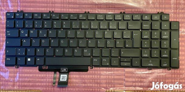 Dell Precision 35xx 76xx 77xx Latitude 55xx Grm vil. billentyűzet ^}