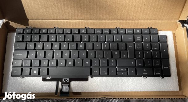 Dell Precision 35xx 76xx 77xx Latitude 55xx UK vil.billentyűzet ^{