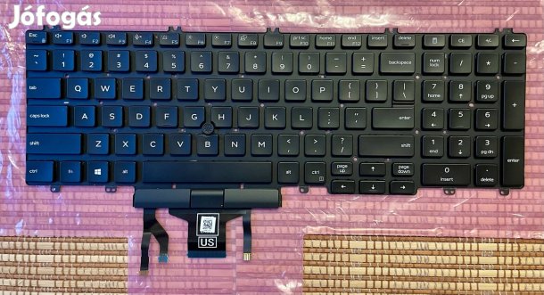 Dell Precision 35xx Latitude 55xx USA vil.billentyűzet *: