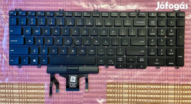 Dell Precision 35xx Latitude 55xx USA vil.billentyűzet */