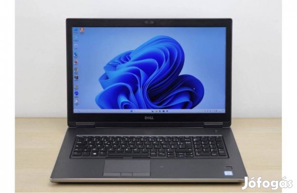 Dell Precision 7740 Laptop + Nvidia / Xeon / 32GB RAM - 2 év garancia!