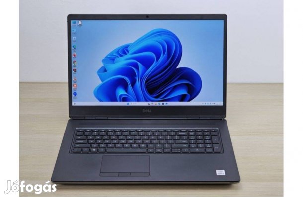 Dell Precision 7750 / i5-10400H / 24GB RAM - 2 év garancia!