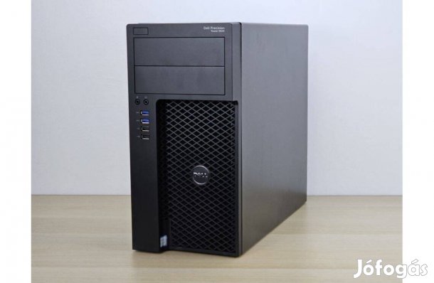 Dell Precision Tower 3620 PC + Nvidia / Xeon E3 - 2 év garancia!