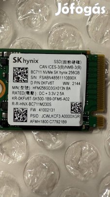 Dell SSD M2 2230 256 GB