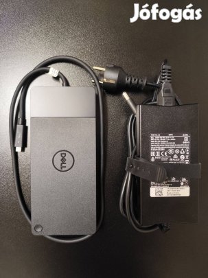 Dell WD19TBS Thunderbolt Dokkoló + 130W Eredeti Dell táp