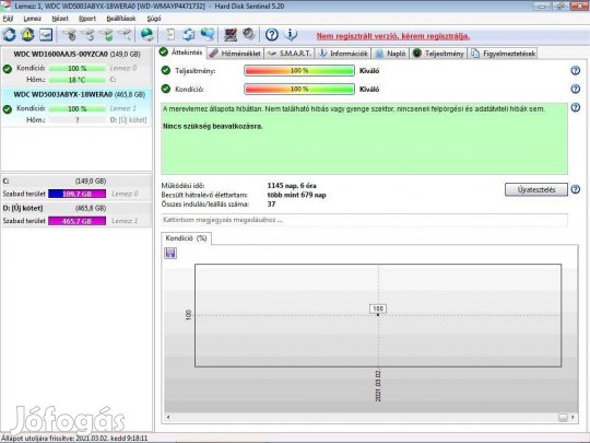 Dell WD5003abyx 500GB SATA HDD,vincseszter,merevlemez