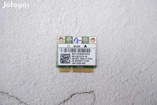 Dell WLAN wifi kártya PCI-E BCM94313 0Whdpc #3