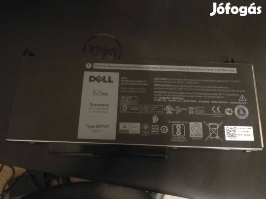 Dell laptop akkumulátor 6MT4T