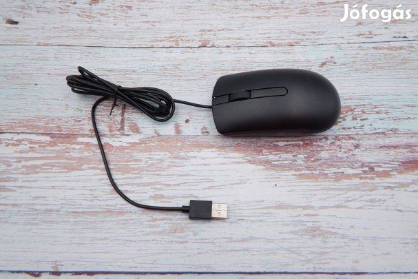 Dell vezetékes optikai egér USB Fekete MS116