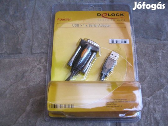 Delock USB soros port átalakító adapter