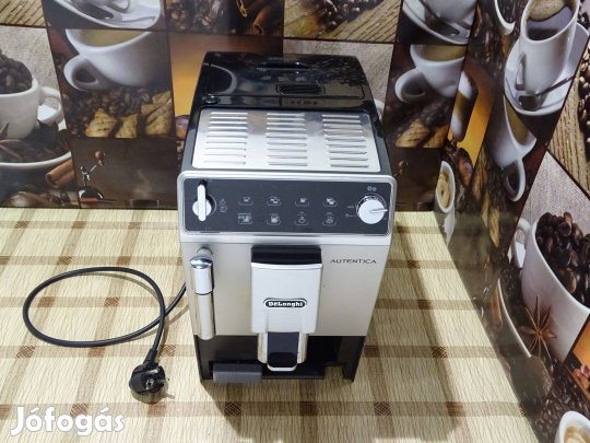 Delonghi Autentica automata kávégép kávéfőző ezüst - fekete