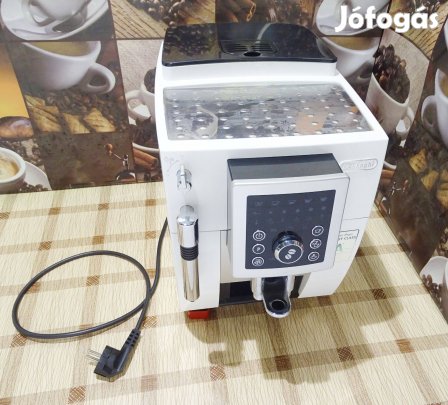 Delonghi Cappuccino automata kávégép kávéfőző fehér