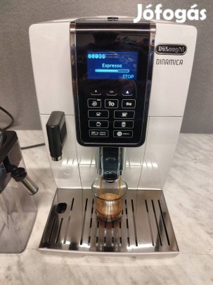 Delonghi Dinamika Cappuccino ECAM 350.55 Garanciával 
