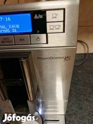 Delonghi prima donna xs inox kávégép 