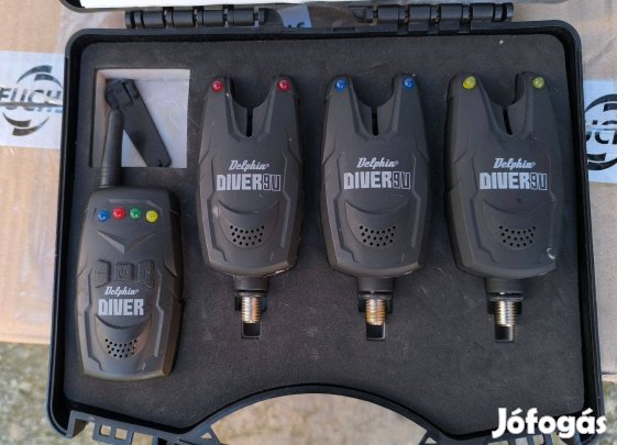 Delphin Diver 3+1 Elektromos kapásjelző szett