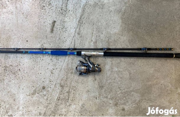 Delphin Hazard 225cm 500g horgászbot vit fishing j3 30fr orsóval