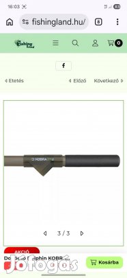 Delphin dobócső Kobra 24mm