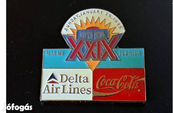 Delta Airlines kitűző