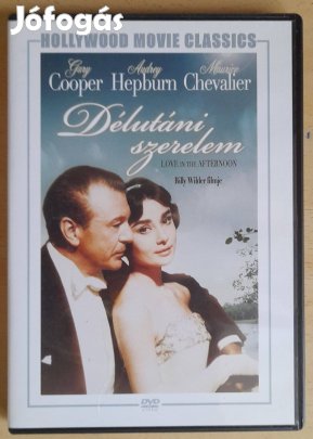 Délutáni szerelem romantikus DVD Gary Cooper, Audrey Hepburn