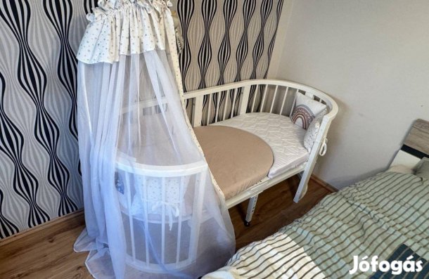 Deluxe ovális kiságy (Ella and Dan)