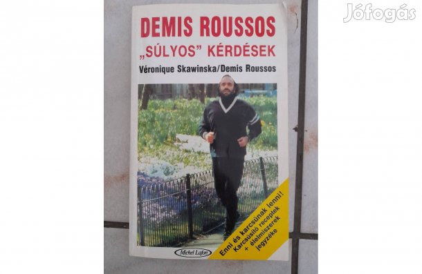 Demis Roussos Súlyos kérdések könyv (Michel Lafon kiadó)