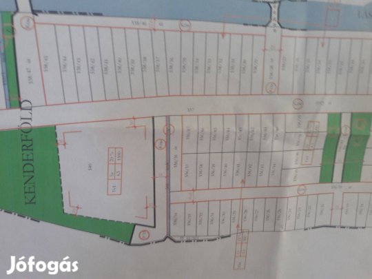 Demjén belterületi épitési telek a patak partján