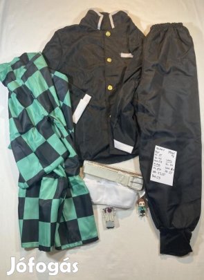 Demon Slayer jelmez, Anime jelmez, felnőtt jelmez, új M105