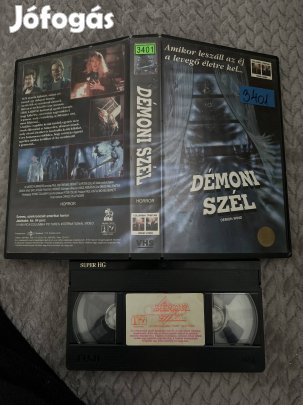 Démoni szél vhs nagytok horror