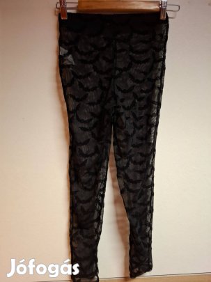 Denevér mintás átlátszó női nadrág 36os