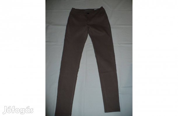 Denim női barna nadrág, 38-as méret