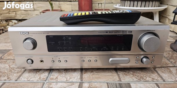 Denon AVR-1404 Házimozi Erősítő Gyári távirányítójával 