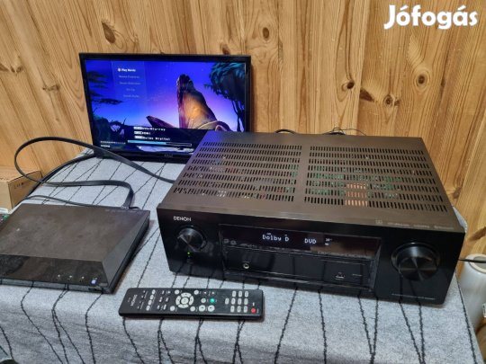 Denon AVR-X540BT erősítő távirányítóval