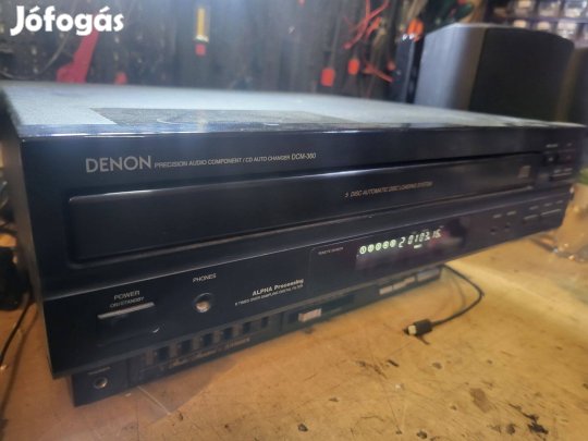 Denon DCM-360 (5lemezes cd lejátszó)