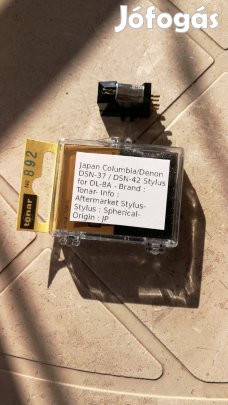 Denon DL-8A MM hangszedő Tonar Japán új tűvel!!