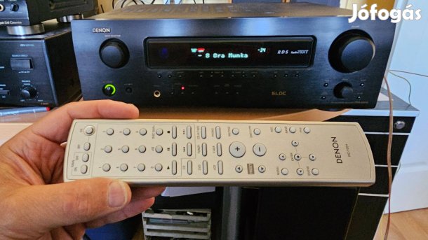 Denon DRA 500AE Erősítő Gyönyörű Kivitelezés Gyári Távval!