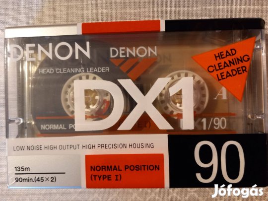 Denon DX1 90 új, lezárt magnókazetta