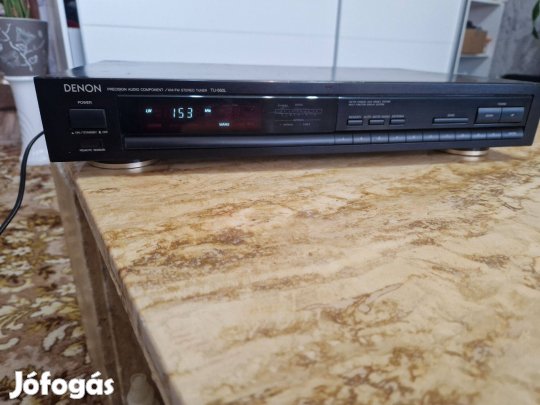 Denon TU-560L Precíziós AM/FM sztereó rádiótuner az 1990-es évekből !