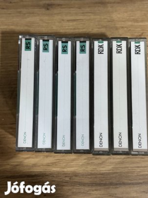 Denon hifi kazetta 7 db