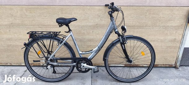 Deore szettes agydinamós KTM női 28"city-trekking kerékpár