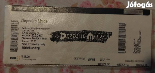 Depeche Mode Koncert Jegy