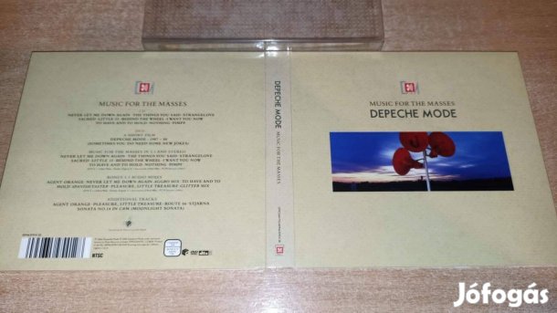 Depeche Mode Music For The Masses CD+DVD győjtő kiadás