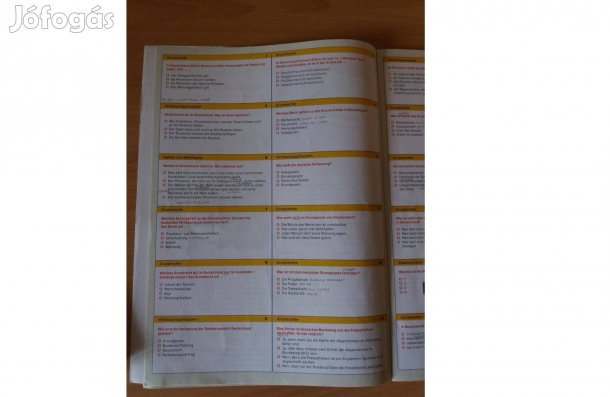 Der Test, Leben in Deutschland, munkavállaláshoz, BW, új